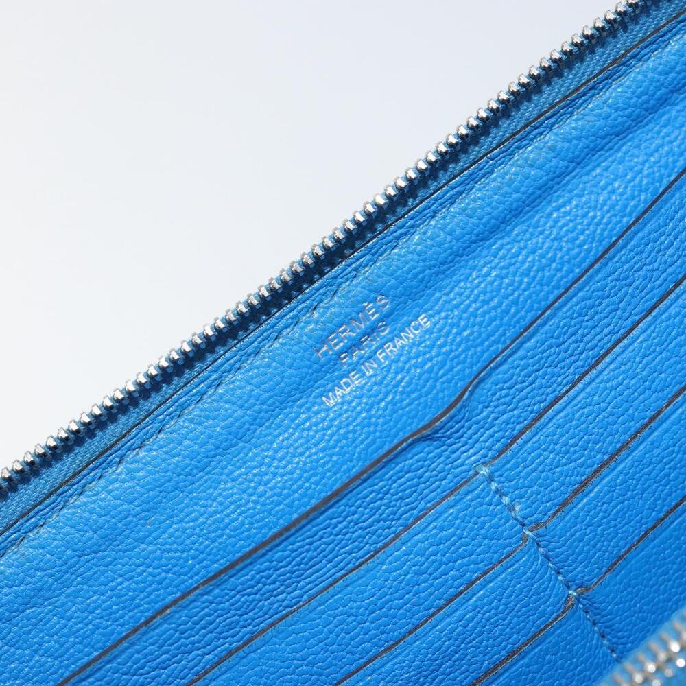 Hermes Evelyne Long Wallet Bleu Hydra - Picture 12 of 16